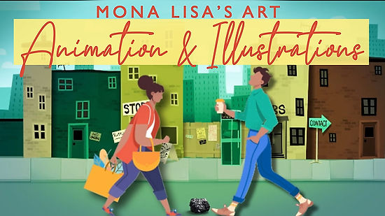 Animation & Illustration Reel / Mona Lisa's Art